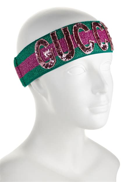 gucci srunchie|gucci headband with rhinestones.